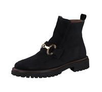 Paul Green Femme Bottines, Dame Bottines,Bottes,Botte,Demi-Botte,Bootie,Fermeture éclair,Mittelbraun (Black),37.5 EU / 4.5 UK
