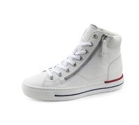 Paul Green Femme Chaussures à Lacets 4024, Dame Chaussures Confortables Largeur: Normale (WMS),Chaussure Basse Confort,Weiß (Black),38 EU / 5 UK