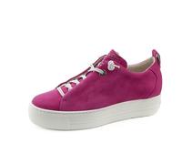 Paul Green Femme Chaussures à Lacets 5017, Dame Chaussures Confortables Largeur: Normale (WMS),Chaussure Basse Confort,Pink (Black),38 EU / 5 UK