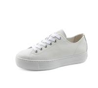 Paul Green Femme Chaussures à Lacets, Dame Chaussures Confortables,Chaussure Basse Confort,Lacets,Confortable,Weiß (White/White),40 EU / 6.5 UK