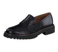 Paul Green Femme Chaussures Basses, Dame Mocassin,Chaussons,Chaussures d'affaires,Bureau,Chaussures de collège,Loafer,Schwarz (Black/Natur),37.5 EU / 4.5 UK