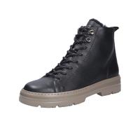 Paul Green, Femme, Chaussures, Noir, Taille: 42 1/2 EU Bottes Élégantes en Cuir Lacées