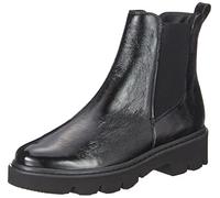 Paul Green Femme KNAUTSCHLACK Sneaker, Schwarz, 37.5 EU