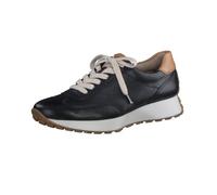 Paul Green Femme M.Calf/W.Kid Sneaker, Black/Cuoio, 39 EU