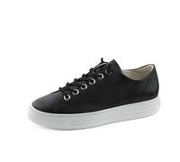 PAUL GREEN Femme MASTERCALF Sneakers, Black/White, 36 EU