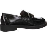 Paul Green Femme Mocassin en cuir noir verni 6