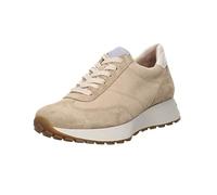 Paul Green Femme S.Suede/G.Nubuk Sneaker, Grain/Almond, 37.5 EU