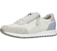 Paul Green Femme S.Suede/M.Calf Sneaker, Ivory/Lavender, 37.5 EU