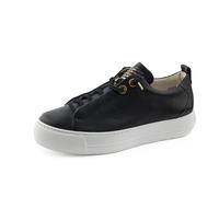 Paul Green Femme Sneaker Chaussure de Gymnastique, mastercalf Black/Gold, 38.5 EU