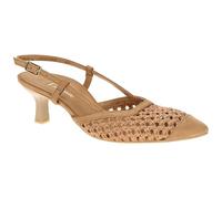 Paul Green Peep-toes et Slingpumps 6144-017, perforées/tressées, Marron Femme 39 EU