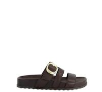 Paul Green Sandales pour femme - 6171-029 - Marron - En cuir lisse, marron, 36 EU