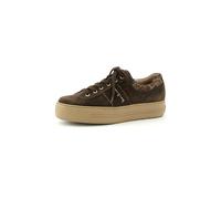Paul Green Ballerines pour femme 5567-001 avec talon, Largeur XX-Slim, Lacets, Marron 00, 40 EU