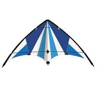 Paul Günther 1083 - Cerf-Volant de Sport Blue Loop 130, cerf-Volant pour débutants, Voile en Polyester Ripstop résistant aux déchirures, tiges Robustes en Fibre de Verre