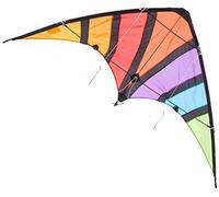 Paul Günther 1088 - Cerf-Volant de Sport Top Loop 130, cerf-Volant pour débutants, Voile en Polyester Ripstop résistant à la déchirure, tiges Robustes en Fibre de Verre