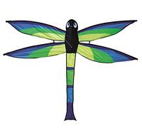 Paul Günther 1148 - Cerf-Volant pour Enfants Bella, cerf-Volant monoplace en Forme de Libellule, cerf-Volant Silhouette aux Couleurs Vives
