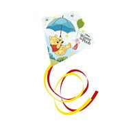 Paul Günther 1156 - Cerf-Volant pour Enfants avec Motif Winnie l'ourson, prêt à Voler avec poignée et cordelette, cerf-Volant à Une Corde en Film Plastique Robuste pour Enfants à partir de 4 Ans