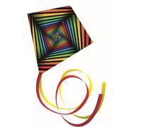 Günther Flugspiele Cerf-volant Square Envergure (détails) 700 mm Force du vent supportée 4 - 9 bft