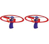 Paul Günther 1646 - Rotor Volant Power Spin, INCL. démarreur Rapide avec Traction Power, pour Enfants à partir de 6 Ans, Jeu d'hélice revient comme Un Boomerang, env. Ø 26,5 cm (Lot de 2)