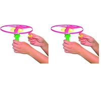 Paul Günther 1682 - Jeu d'Hélice Twirly, Aérien pour Enfants à partir de 4 Ans, Diamètre du Rotor env. 19 cm, Idéal pour Enfants et Adultes (Lot de 2)