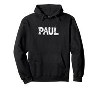 Paul Halloween Monstres - Nom personnalisé Word Art Sweat à Capuche