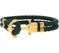 PAUL HEWITT bracelet en cuir cuir or vert PH-PH-L-G-G , taille:3XL