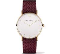Paul Hewitt PH-SA-G-St-W-19S Montre à Quartz analogique Unisexe pour Adulte avec Bracelet en Nylon, Bracelet