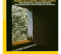 Paul Hindemith: Cello Concerto / Clarinet Concerto by Tibor De Machula - cello (2008-01-01)