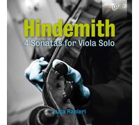 Paul Hindemith – 4 sonates pour alto seul – CD – Edel
