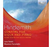 Hindemith – Sonates pour alto et piano – CD