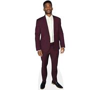 Paul James (Burgundy Suit) Silhouette en Carton Taille Mini