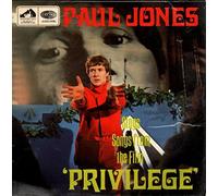 PAUL JONES - SINGS SONGS FROM THE FILM PRIVILEGE 7 INCH (7" 45) UK HIS MASTERS VOICE 1967