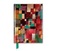 Paul Klee Foiled Notebook: Redgreen and Violet-yellow Rhythms