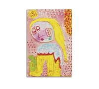 Paul Klee Painter Works (Magdalena Before The Conversion) Art Poster Art Print Wall Photo Peinture à Suspendre Décoration Familiale Chambre 60 x 90 cm
