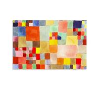 Paul Klee Peintre Flora on Sand Poster d'œuvre d'art cool Impression sur toile Décoration murale Idée cadeau 40 x 60 cm