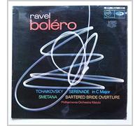Paul Kletzki, Philharmonia Orchestra - Ravel: Bolero, Tchaikovsky: Serenade in C Major, Smetana: Bartered Bride Overture [LP]