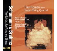 Paul Komen Brahms: Piano Quintet op44; Schumann: Piano Quintet op34 (CD)
