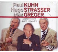 Paul Kuhn - Drei deutsche Swing-Legenden. 4 CDs in Box. Mit 31seitigem Begleitheft. 92 Titel und 4 ½ Std. Spielzeit.