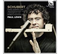 Paul Lewis - Schubert: Piano Sonata D845, Wanderer Fantasy Import Edition by Paul Lewis (2012) Audio CD