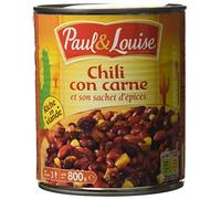 Paul & Louise Chili Con Carne 800 g - Lot de 3