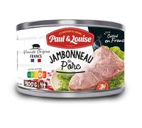 Paul & Louise - Jambonneau 400g - 100% viande de jarret - Origine France - Longue Conservation - Produit tradition - Charcuterie