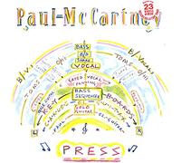 Paul McCartney and Wings - Press - With Sticker