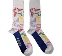 Paul McCartney - Chaussettes de cheville Logo pour homme/femme unisexe RO4360 (40,5 EU, 45,5 EU) (Blanc)