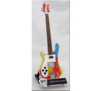 PAUL McCARTNEY Guitare Miniature avec médiator (1)