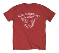 Paul Mccartney - Rock Off officially licensed products Paul Mccartney Wings Logo T Shirt Size XL