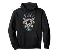 Paul McCartney Wings Over The World Sweat à Capuche, Unisexe pour Adultes, Noir, XXL