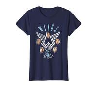 Paul McCartney Wings Over The World T-Shirt, Femme, Bleu Marine, L
