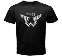 Paul Men's Tee McCartney Wings Logo The Beatle T-Shirt Size M