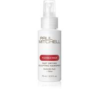 Paul Mitchell Flexible Hold Fast Drying Sculpting Hairspray laque cheveux pour donner du volume et de la brillance 75 ml