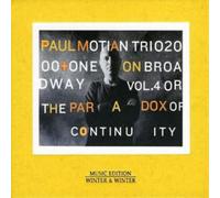 Paul Motian On Broadway Vol. 4 Or the Paradox of Continuity (CD) Album