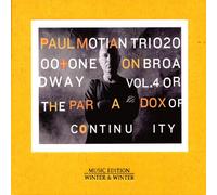 Paul Motian - On Broadway, Vol. 4: Or The Paradox Of Continuity [New CD]